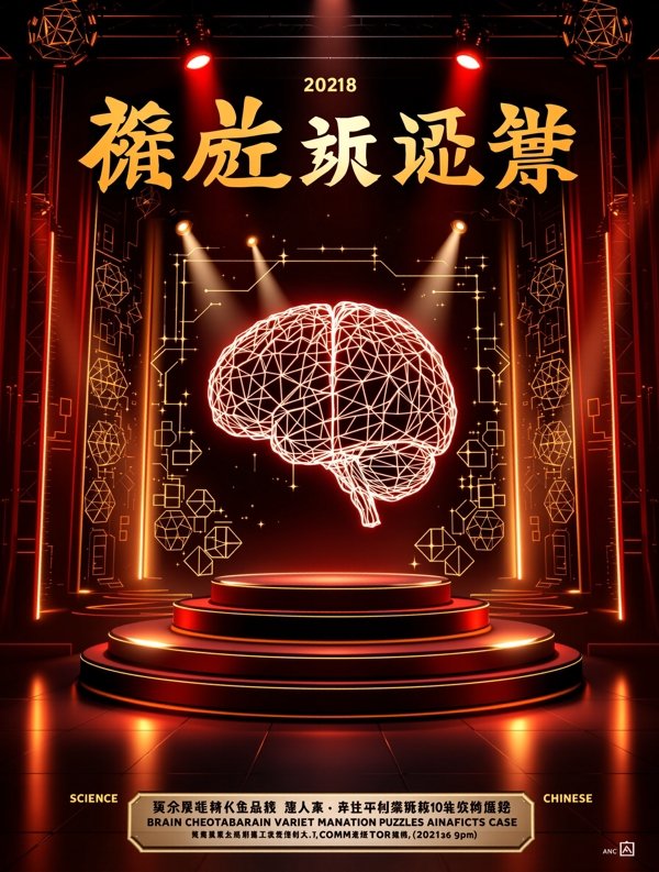 最强大脑 节目海报